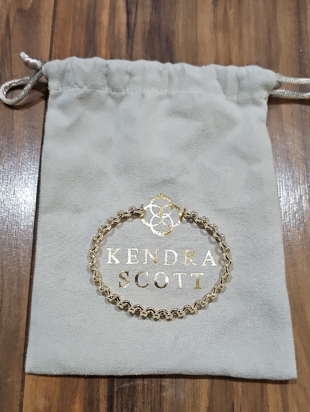 Kendra Scott Gold Twisted Link Bracelet